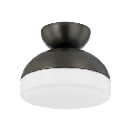 Mitzi by Hudson Valley Rue 11-Inch Flush Mount in True Bronze by Mitzi by Hudson Valley H851501-TRB