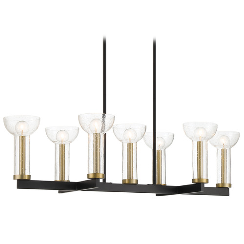 Designers Fountain Nova Matte Black Island Light