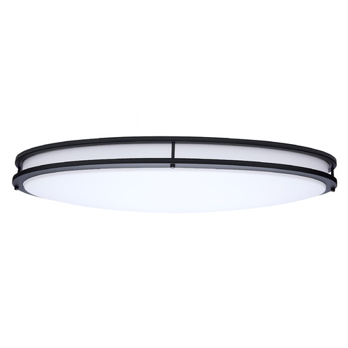 Nuvo Lighting Glamour Black LED Flushmount Light