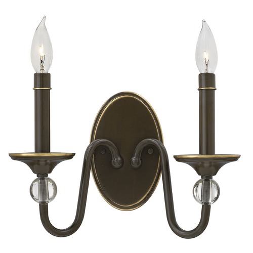 Eleanor Light Oiled Bronze Sconce by Hinkley Lighting