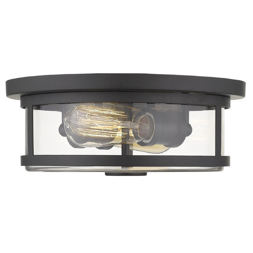 Savannah Bronze Flush Mount by Z-Lite