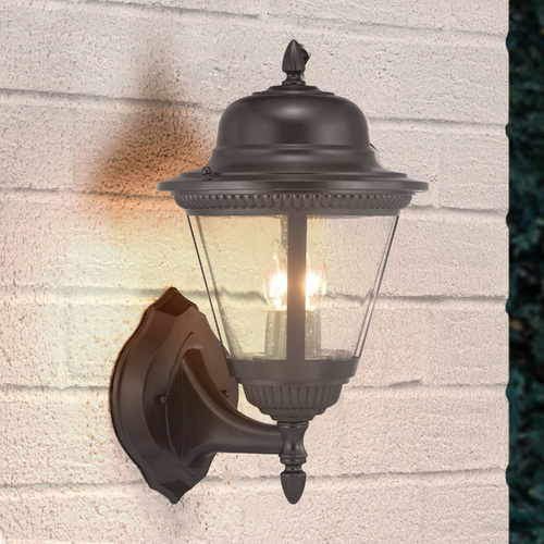 Westport Antique Bronze 2-Light Outdoor Wall Light by Progress Lighting