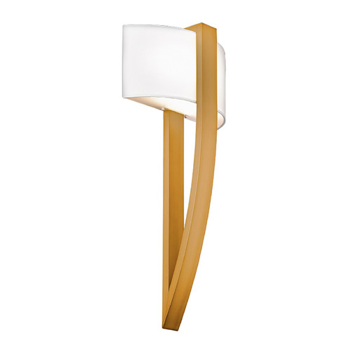 Modern Forms by WAC Lighting Curvana Aged Brass LED Sconce by Modern Forms WS-60120-AB