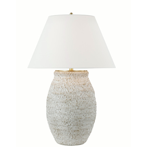 Visual Comfort Signature Collection Marie Flanigan Avedon Table Lamp in Plaster White by VC Signature MF3002PWRL
