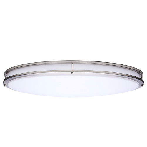 Nuvo Lighting Glamour Brushed Nickel LED Flushmount Light