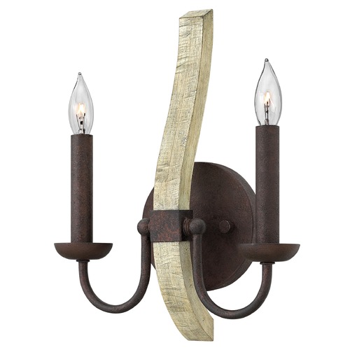 Fredrick Ramond Middlefield Iron Rust Sconce by Fredrick Ramond FR40572IRR