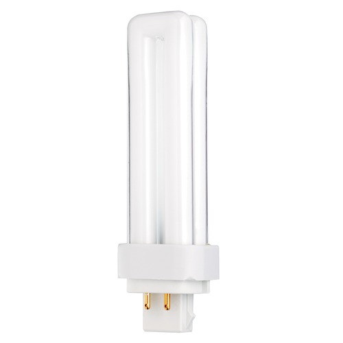 Satco Lighting Compact Fluorescent Quad Tube Light Bulb 4 Pin Base 3500K by Satco Lighting S6731