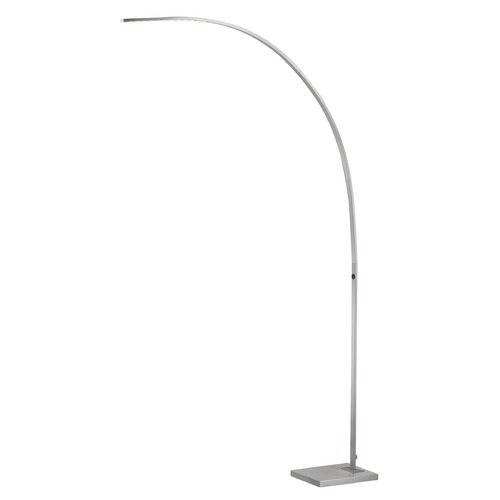 Adesso Home Lighting Adesso Home Sonic Brushed Steel LED Arc Lamp 4235-22