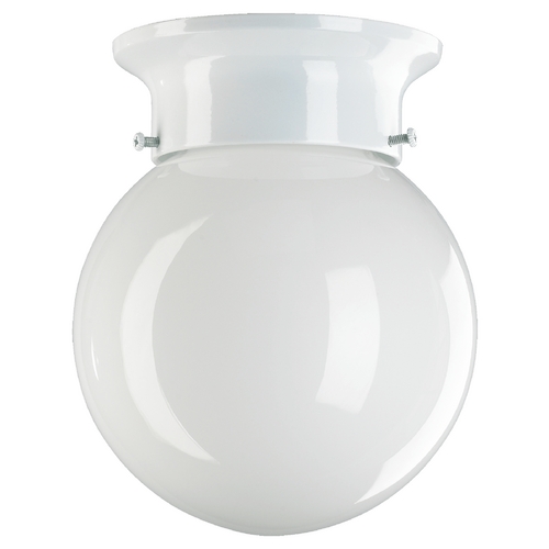 Quorum Lighting White Flushmount Light