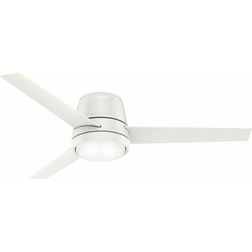 Commodus 54-Inch LED Hugger Fan in Fresh White by Casablanca Fan Co