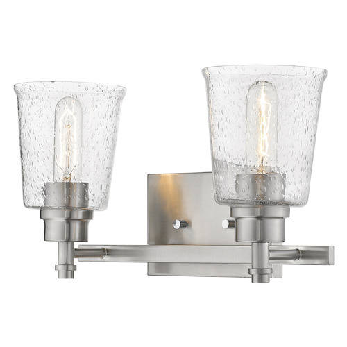 Bohin Brushed Nickel Bathroom Light by Z-Lite