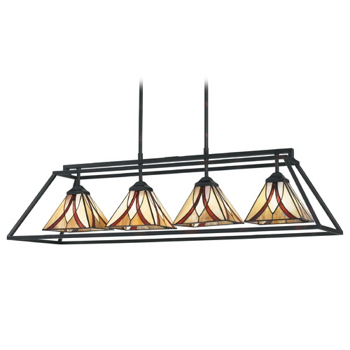 Quoizel Lighting Asheville Valiant Bronze Linear Light by Quoizel Lighting TFAS442VA