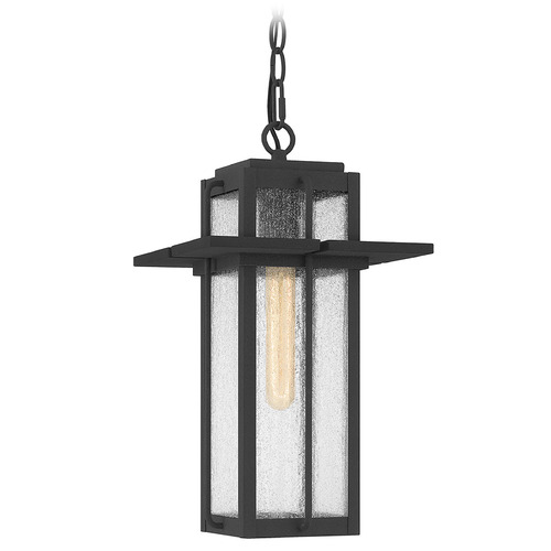 Quoizel Lighting Randall Outdoor Hanging Light in Mottled Black by Quoizel Lighting RDL1909MB