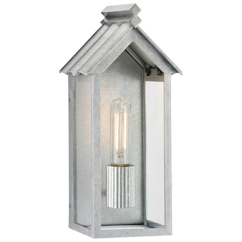Progress Lighting Point Dume-Dunemere Galvanized Outdoor Wall Light