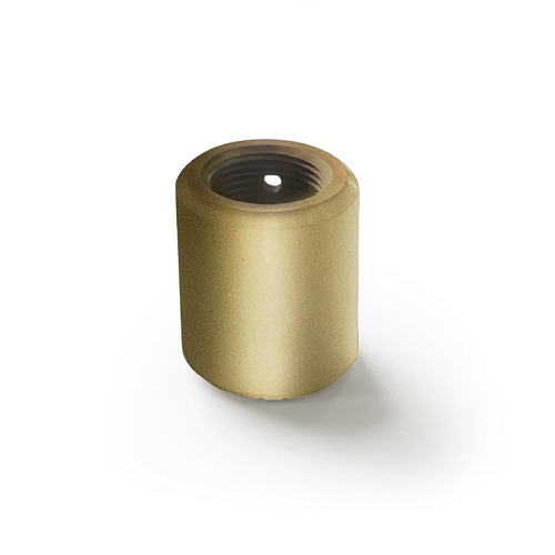 WAC Lighting Fan Downrod Coupler in Soft Brass by WAC Lighting DC-SB