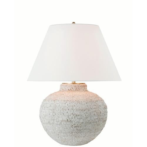 Visual Comfort Signature Collection Marie Flanigan Avedon Table Lamp in Plaster White by VC Signature MF3001PWRL