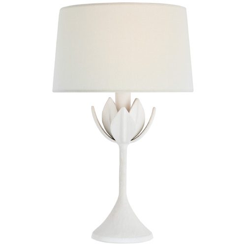 Visual Comfort Signature Collection Julie Neill Alberto Plaster White LED Accent Lamp