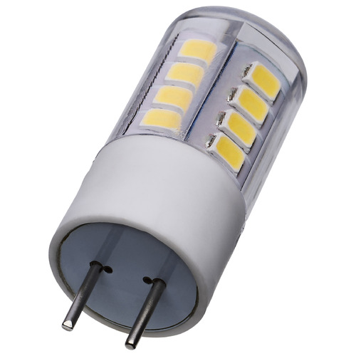 Satco Lighting 3W GY6.35 5000K 12V Clear LED Light Bulb by Satco Lighting S12317