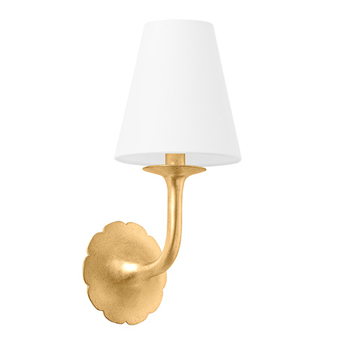 Hudson Valley Lighting Winnipeg Vintage Gold Leaf LED Sconce