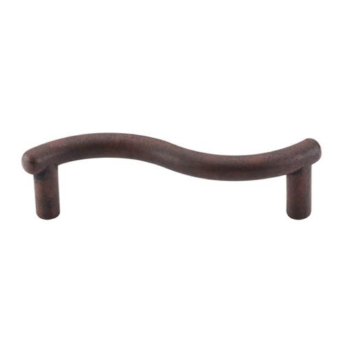 Top Knobs Hardware Modern Cabinet Pull in Patina Rouge Finish M1762
