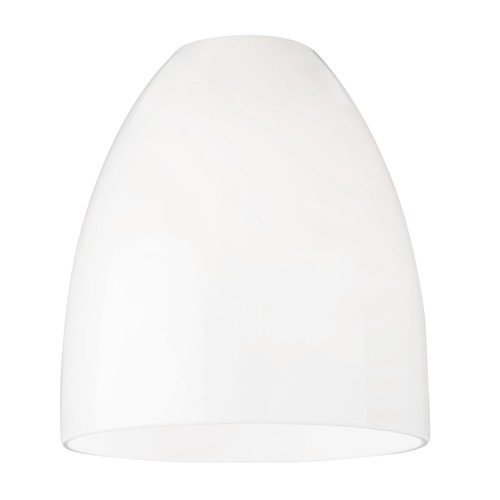 Fuse Shiny Opal Modern Bell Glass by Design Classics