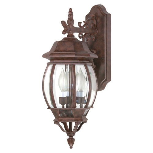Central Park Old Bronze Outdoor Wall Light by Nuvo Lighting