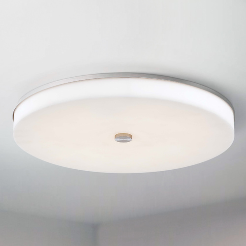 George Kovacs Lighting Modern LED Flushmount Light with White P950-084-L
