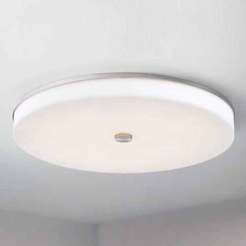 George Kovacs Lighting U.H.O. LED Flush Mount in Brushed Nickel by George Kovacs P950-084-L