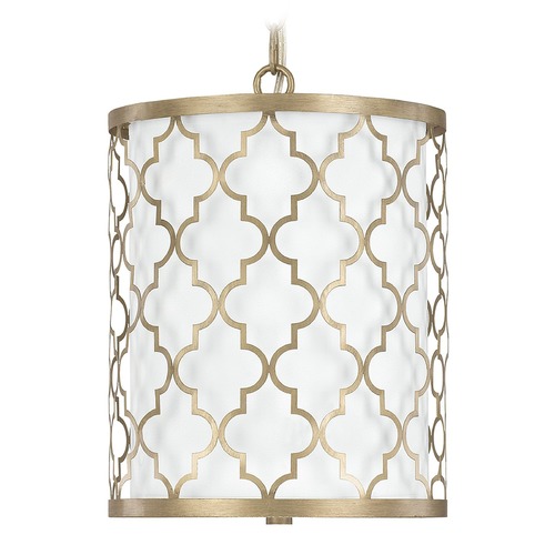 Capital Lighting Ellis 10-Inch Pendant in Brushed Gold by Capital Lighting 4544BG-579