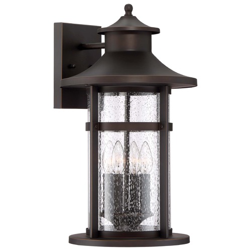 Highland Ridge Oil Rubbed Bronze with Gold Highlights Outdoor Wall Light by Minka Lavery