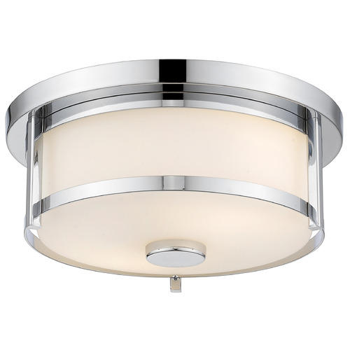 Z-Lite Savannah Chrome Flush Mount by Z-Lite 465F11-CH