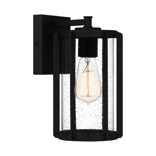 Quoizel Lighting Hazel Outdoor Wall Light in Earth Black by Quoizel Lighting HAZ8406EK