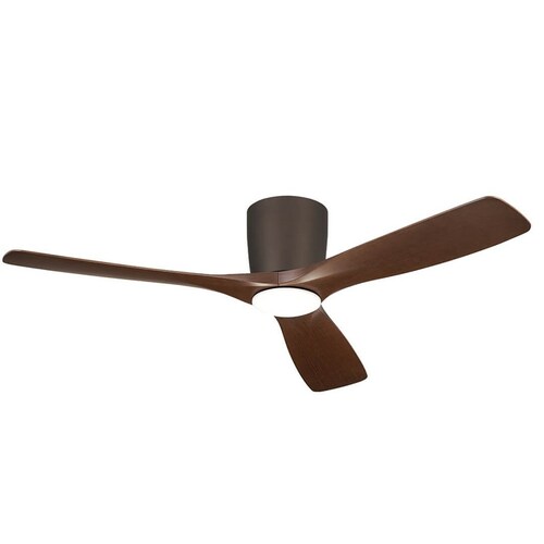 Volos Satin Natural Bronze LED Ceiling Fan by Kichler Lighting