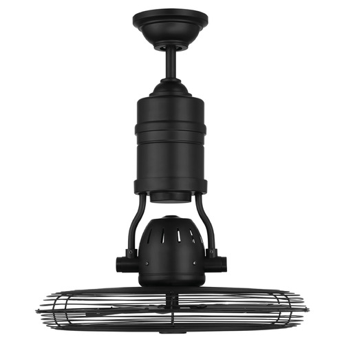 Craftmade Lighting Craftmade Lighting Bellows Flat Black Ceiling Fan Without Light BW321FB3