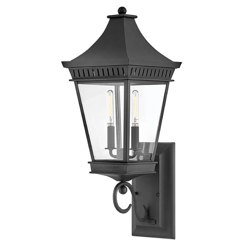 Hinkley Hinkley Chapel Hill Museum Black LED Outdoor Wall Light 27095MB