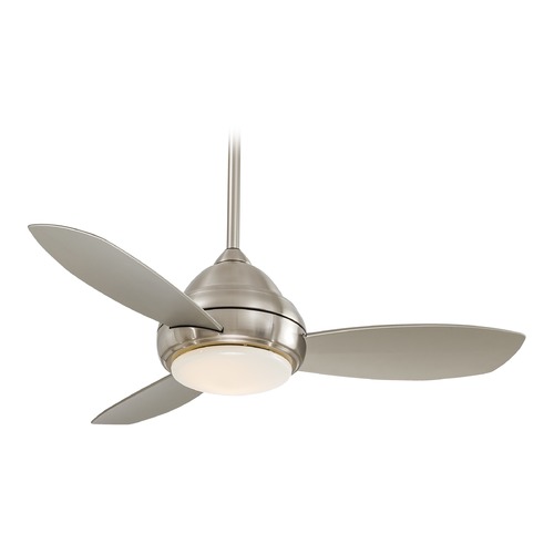 Minka Aire Concept I 44-Inch LED Fan in Brushed Nickel F516L-BN