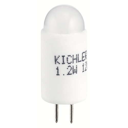 Kichler Lighting 1W T3 LED Bulb 180-Degree 12V 3000K by Kichler Lighting 18201