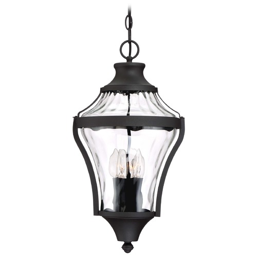 Libre Black Outdoor Hanging Light by Minka Lavery
