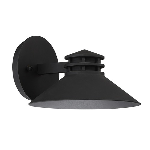 WAC Lighting Sodor Black LED Outdoor Wall Light by WAC Lighting WS-W15708-BK