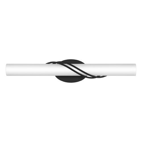 Quoizel Lighting Serenade Matte Black LED Vertical Bathroom Light by Quoizel Lighting PCSQ8525MBK