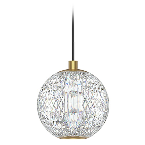 Alora Lighting Marni Natural Brass LED Mini Pendant by Alora Lighting PD321201NB