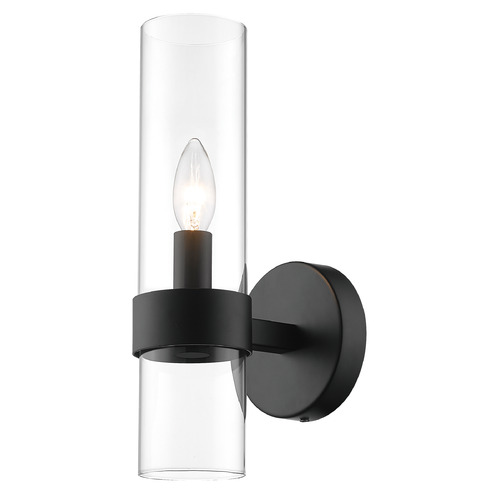 Datus Matte Black Sconce by Z-Lite