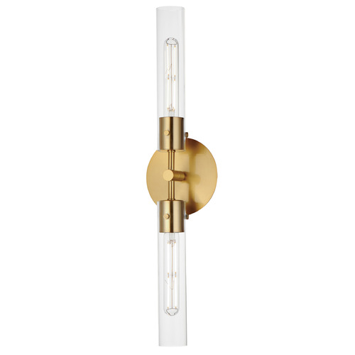 Maxim Lighting Equilibrium Natural Aged Brass LED Sconce