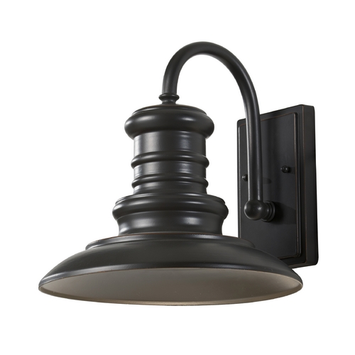 Generation Lighting Redding Station Outdoor Wall Light in Restoration Bronze by Generation Lighting OL8601RSZ