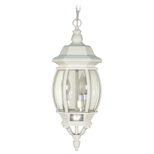 Nuvo Lighting Central Park White Outdoor Hanging Light by Nuvo Lighting 60/894