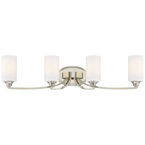 Tilbury Polished Nickel Bathroom Light by Minka Lavery