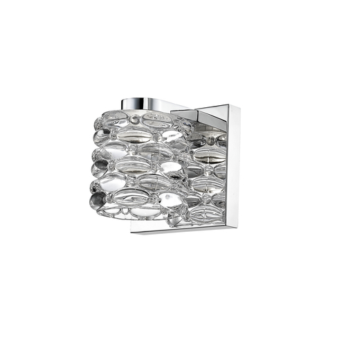 Z-Lite Dawson Chrome LED Sconce by Z-Lite 907-1S-LED