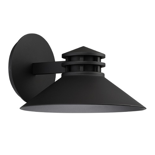 WAC Lighting Sodor Black LED Outdoor Wall Light by WAC Lighting WS-W15710-BK