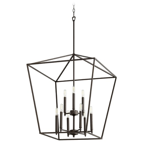 Gabriel Oiled Bronze Pendant by Quorum Lighting