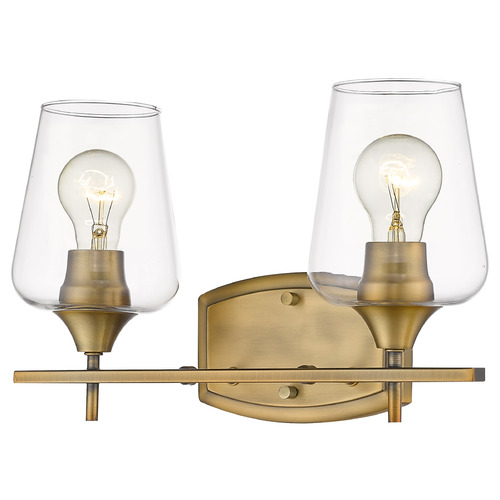 Joliet Olde Brass Bathroom Light by Z-Lite